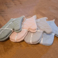 Witloft - Gerecycled Katoen Ovenwanten (2 st.) - Zalm