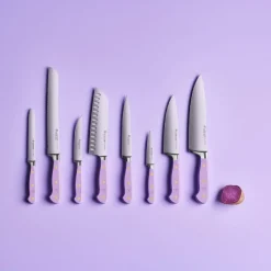 Wusthof - Classic Colour 7-delige messenset met blok Purple Yam