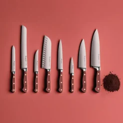 Wusthof - Classic Colour 7-delige messenset met blok Tasty Sumac