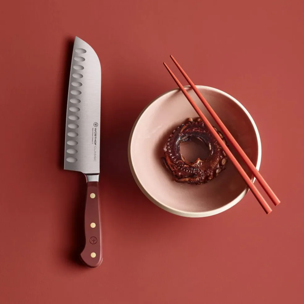 Wusthof - Classic Colour 7-delige messenset met blok Tasty Sumac