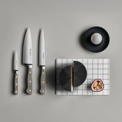 Wusthof - Classic Colour 7-delige messenset met blok Velvet Oyster