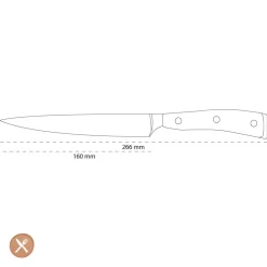 Wusthof - Classic Ikon Fileermes 16 cm