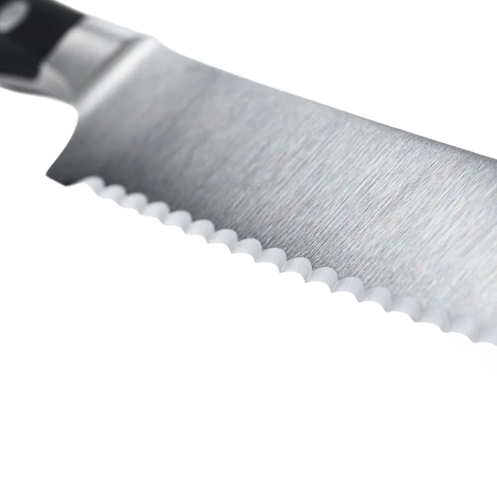 Wusthof - Classic Ikon Worstmes met golfsnede 14 cm