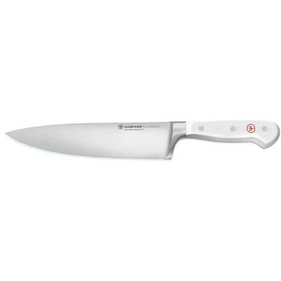 Wusthof - Classic Messenset 6-delig met Santoku Wit met blok