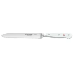 Wusthof - Classic Messenset 6-delig met Santoku Wit met blok