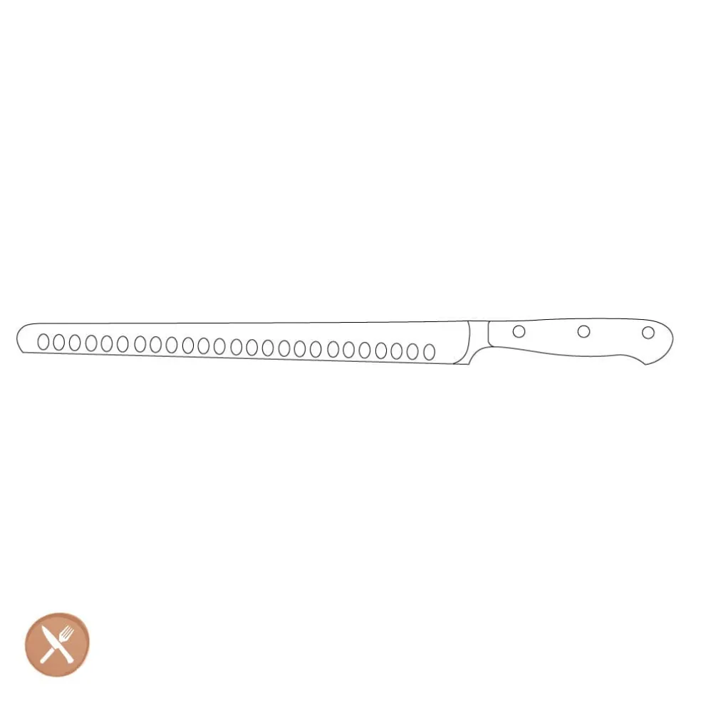 Wusthof - Classic Vleesmes met kuiltjes 26 cm