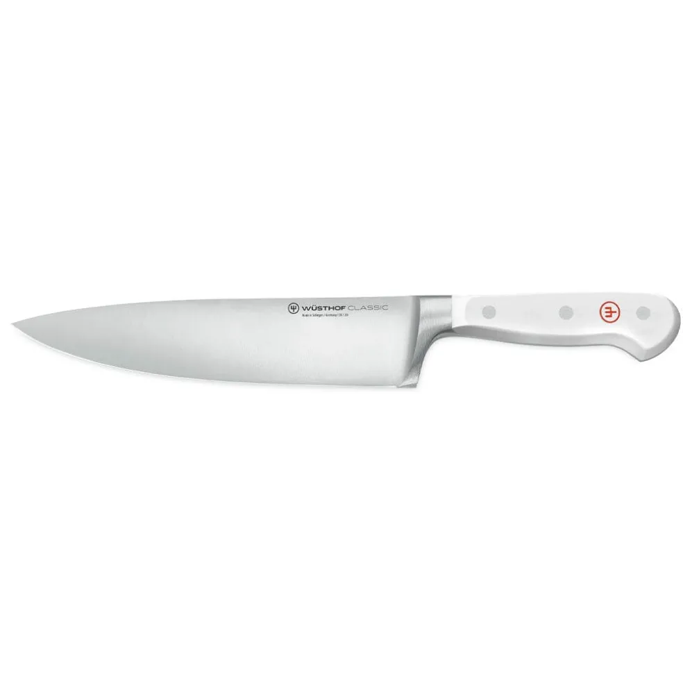Wusthof - Classic White Messenset 6-delig met Broodmes Wit met blok