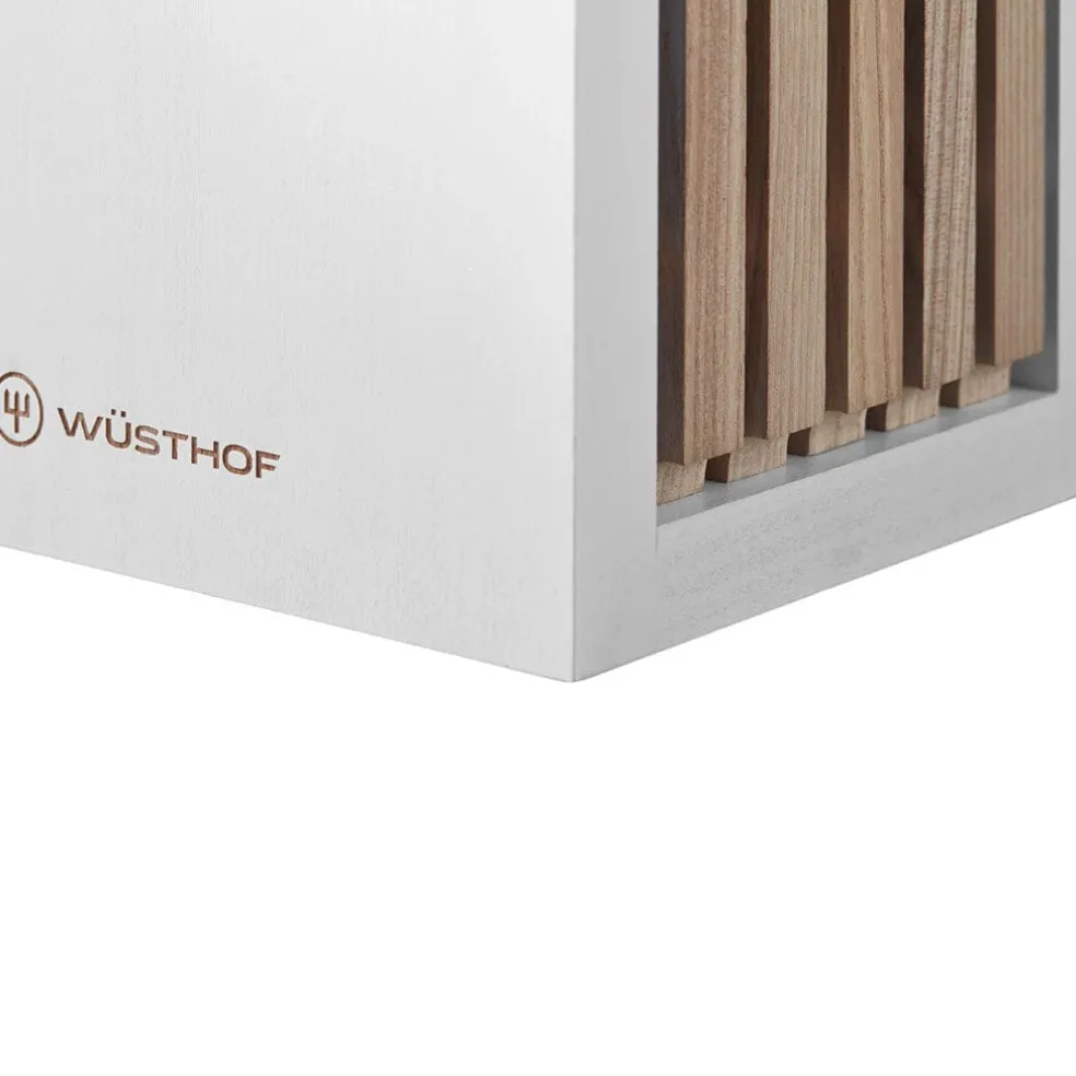 Wusthof - Classic White Messenset 6-delig met Broodmes Wit met blok