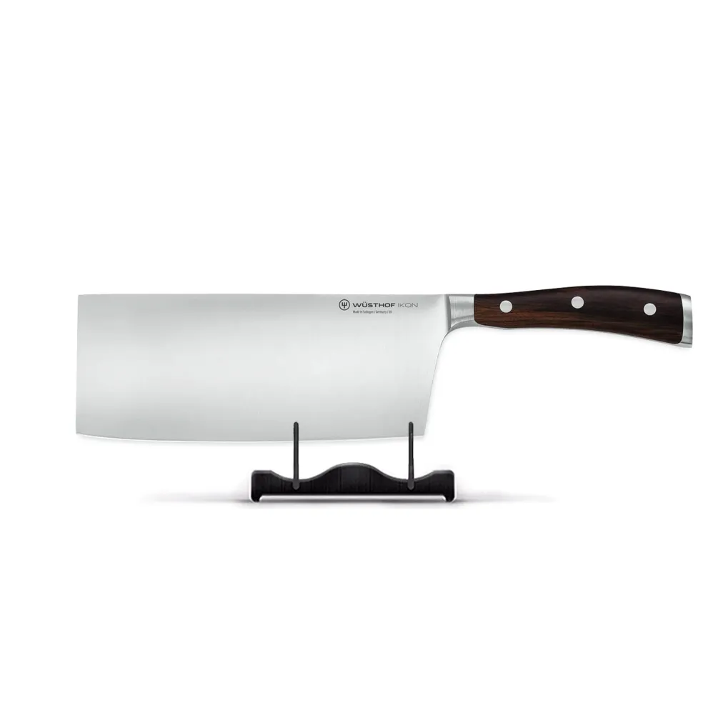 Wusthof - Ikon Chinees koksmes 20 cm - Houten handvat