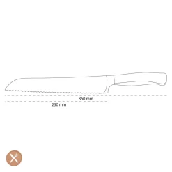Wusthof - Performer Broodmes 23 cm
