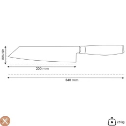 Yaxell - Ran Kiritsukemes 20 cm