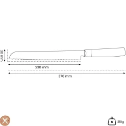 Yaxell - Zen Broodmes 23 cm