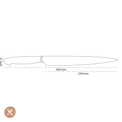 Zwilling - Bob Kramer Stainless Vleesmes 230 mm