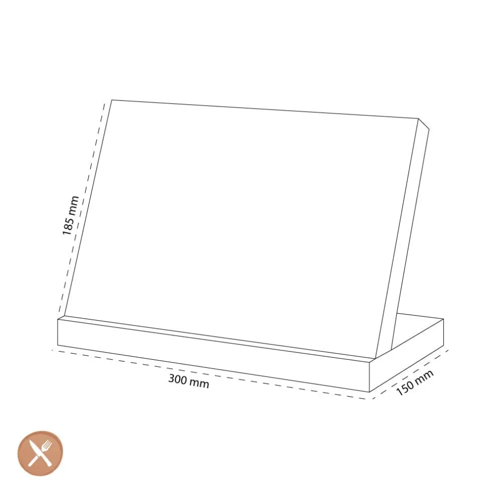 Zwilling - Messenblok horizontaal - bamboe