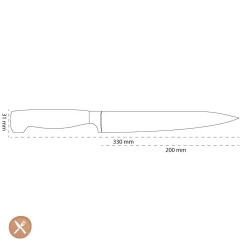 Zwilling - 4 Star Vleesmes 200 mm