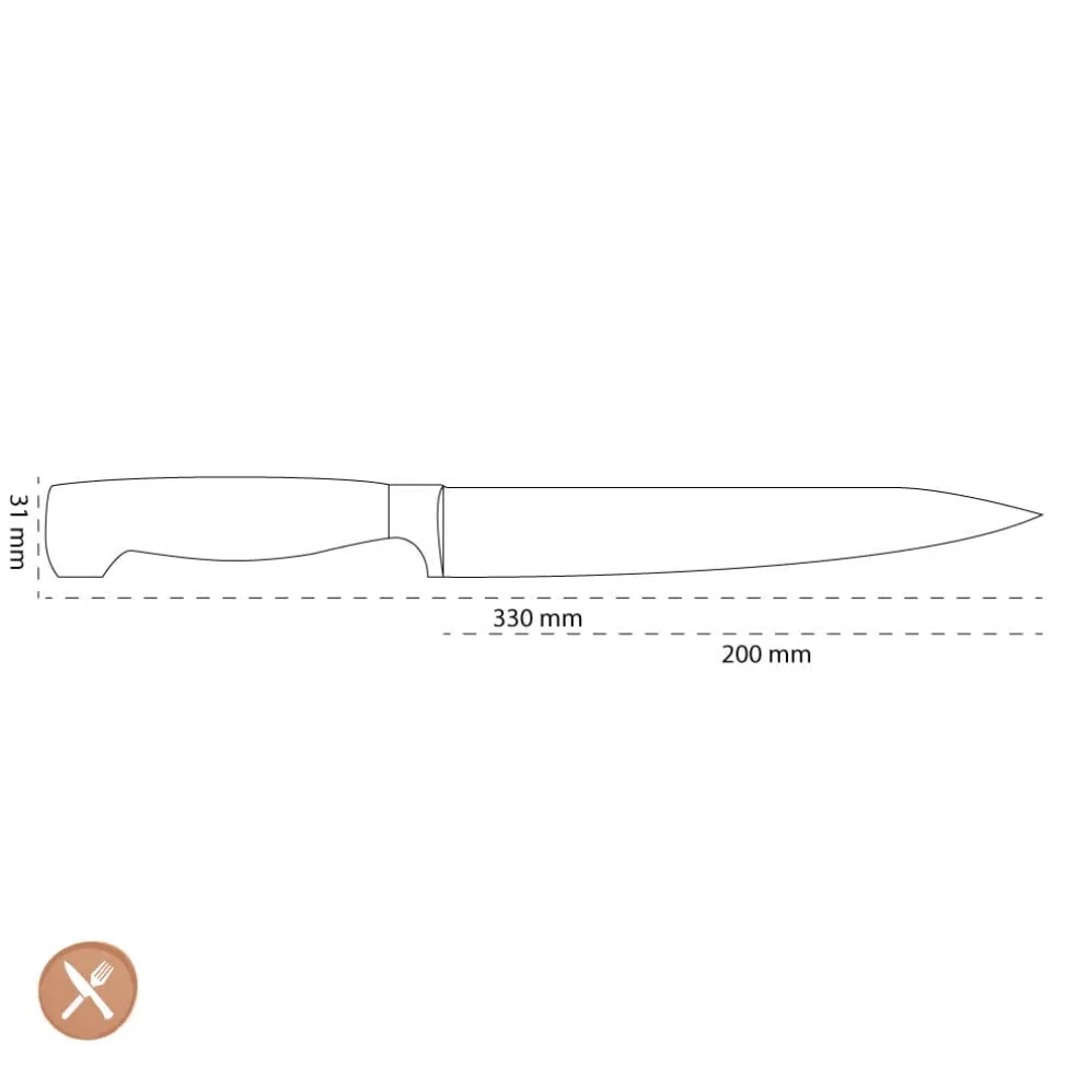 Zwilling - 4 Star Vleesmes 200 mm